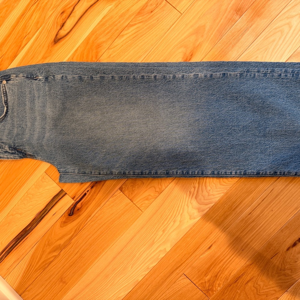 Madewell Women's Blue wide leg Jeans